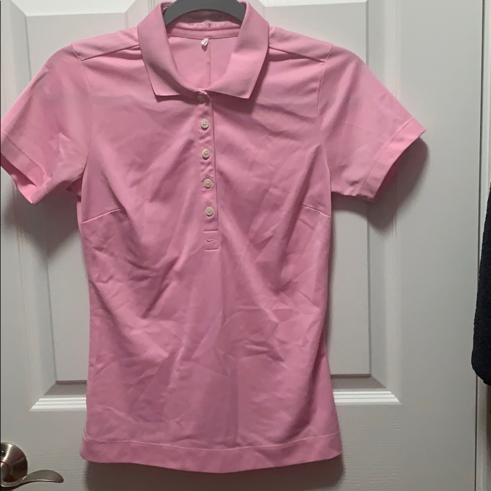 NIKE DRI FIT GOLF SHIRT SMALL
